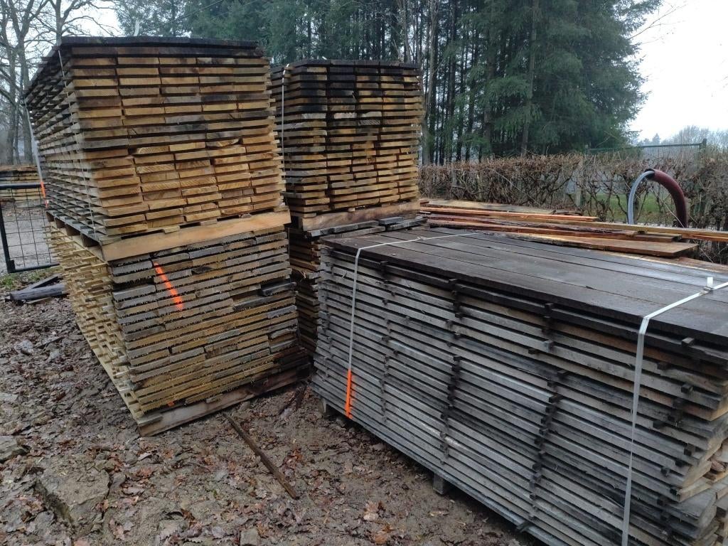 Planches en chêne largeur et longueurs fixes, Enlèvement ou Envoi, Chêne