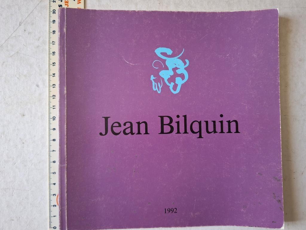 Plaket tentoonstelling Jean Bilquin te Gent in 1992, Boeken, Kunst en Cultuur | Beeldend, Ophalen of Verzenden, Gelezen