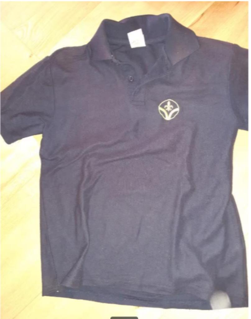 scoutspolo maat 140/ 9-11 jaar, Verzamelen, Ophalen of Verzenden, Gebruikt, Kleding