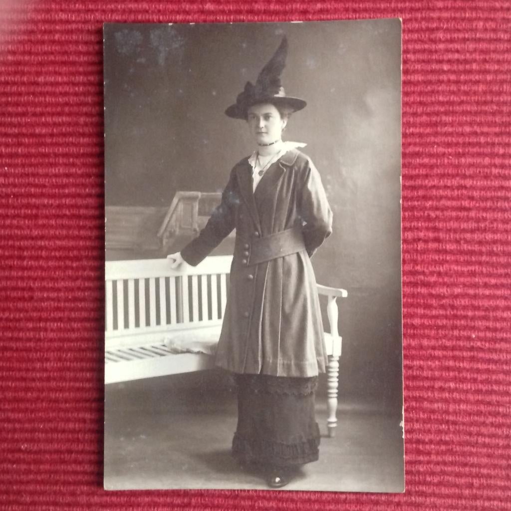 ANTIEKE  FOTO  VAN  1916, Verzamelen, Ophalen of Verzenden, Gebruikt, Overige onderwerpen, Foto