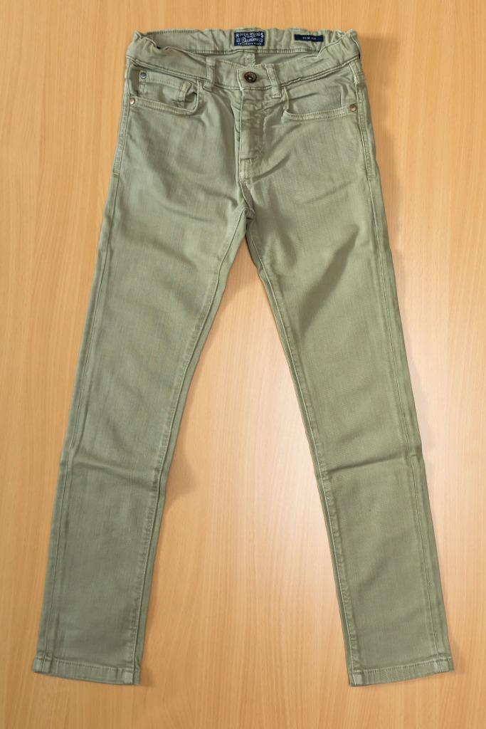 Mosgroene broek van River Woods, maat 10 jaar, Kinderen en Baby's, Kinderkleding | Maat 140, Broek, River Woods, Ophalen of Verzenden