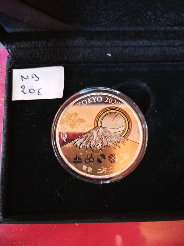 Verzamel munt olympische spelen, Ophalen