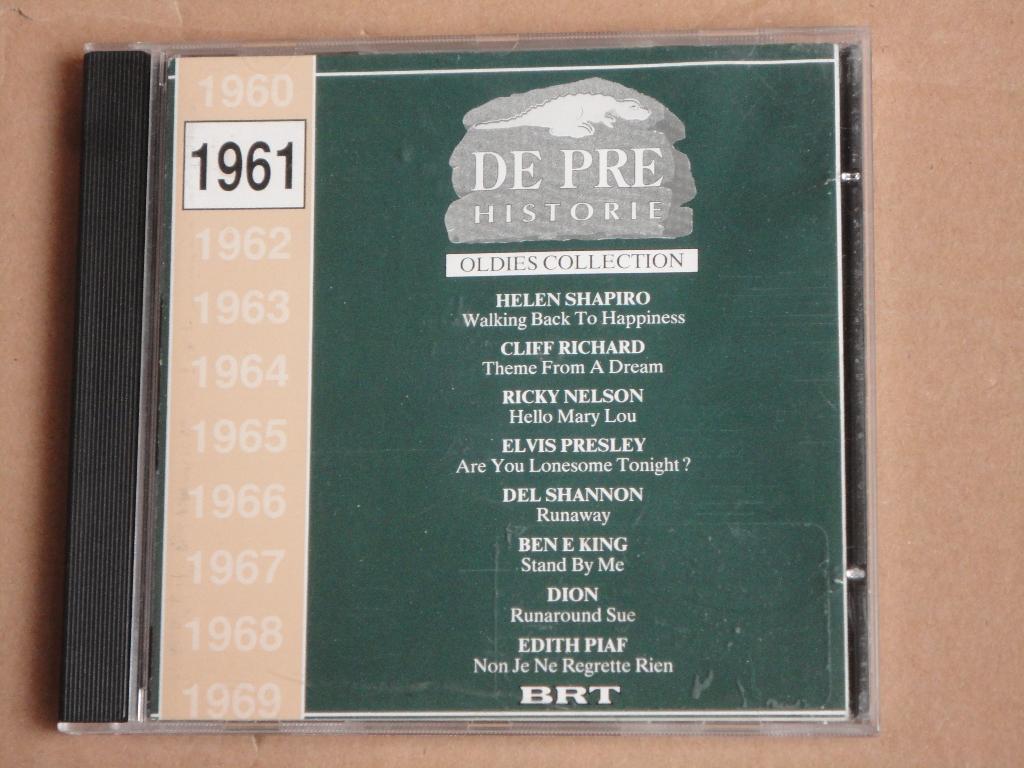 CD De Pre Historie 1961 PAUL ANKA /DEL SHANNON >>> Zie nota, Cd's en Dvd's, Ophalen of Verzenden