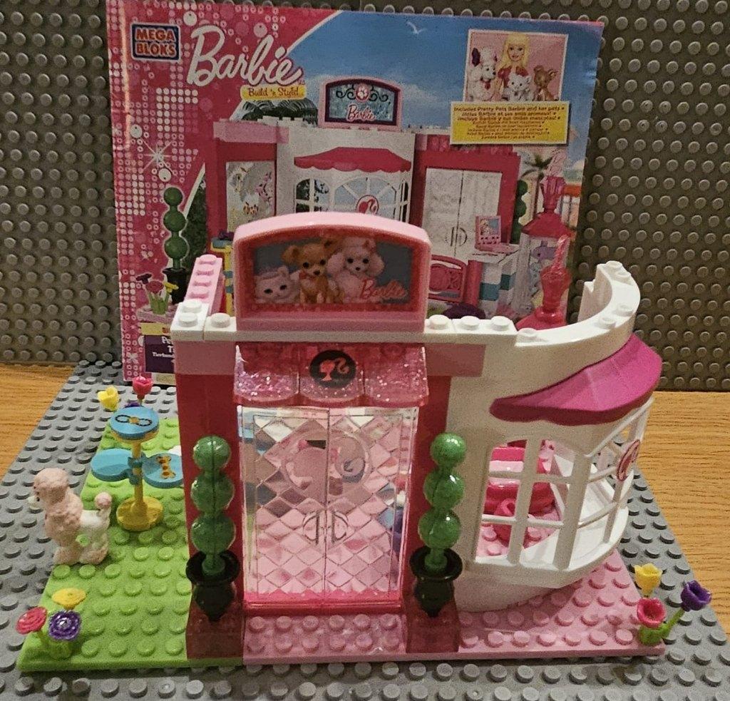 Mega Bloks 80224 pet shop Barbie Lego, Ophalen, Zo goed als nieuw, Megabloks