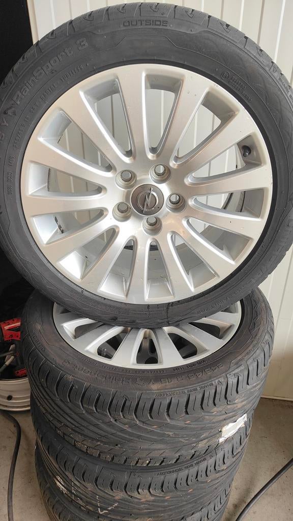 Jante Opel Alu 18 pouces à 250€, set sans pneus, Enlèvement, Utilisé