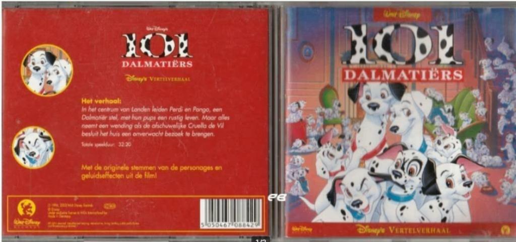 101 Dalmatiërs - Disney's vertelverhaal, Boeken, Ophalen of Verzenden, Cd, Kind