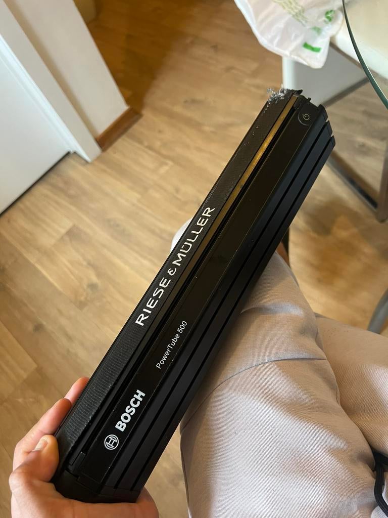 Bosch 500-batterij, Fietsen en Brommers, Fietsaccessoires | Fietsaccu's, Ophalen of Verzenden, Zo goed als nieuw