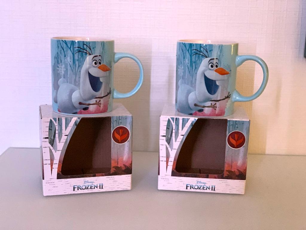 Disney Frozen mok Olaf; mok Sven & Kristoff, Ophalen of Verzenden, Nieuw