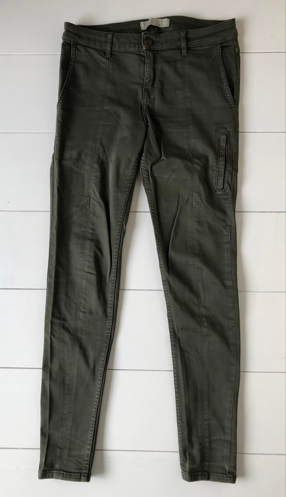 pantalon long Zara 38 kaki, Taille 38/40 (M), Enlèvement ou Envoi, Zara, Porté
