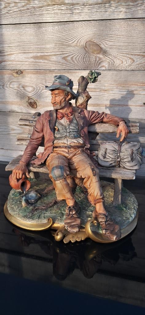 Figurine en porcelaine Capodimonte, Antiquités & Art, Enlèvement