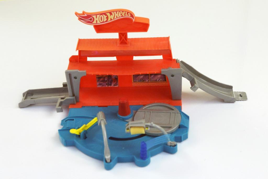 Opvouwbare Hot Wheels carwash - wasstraat, Onderdelen, Ophalen of Verzenden, Zo goed als nieuw, Hot Wheels