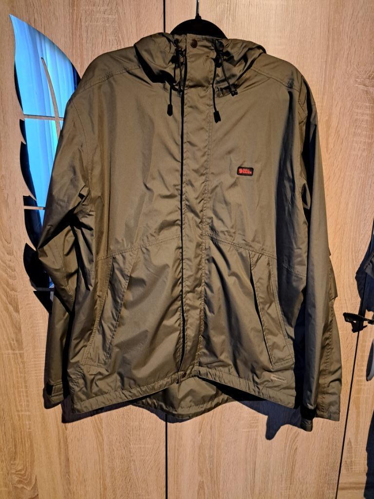 Coupe-vent de pluie vert kaki pour homme FjällRäven taille X, Taille 56/58 (XL), Comme neuf, Fjällräven, Vert