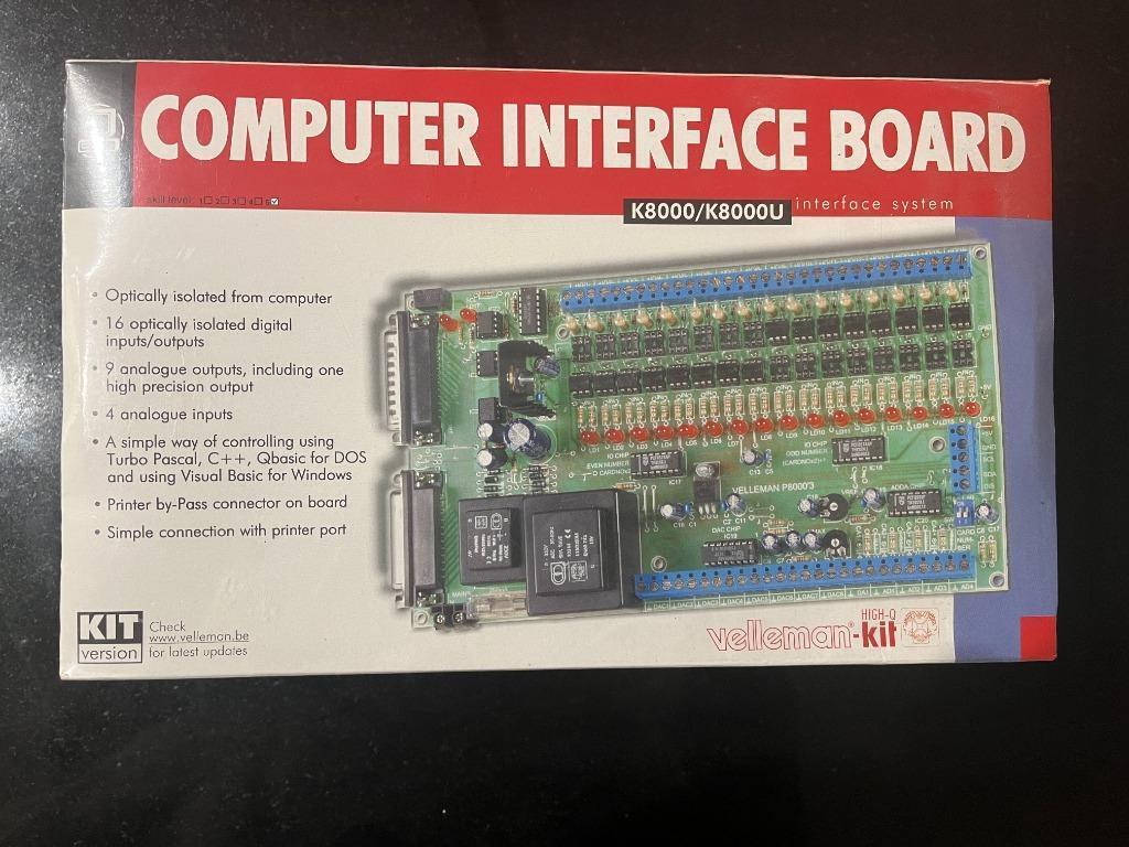 Velleman Kit domotica – voor de liefhebber, Ophalen, Zo goed als nieuw