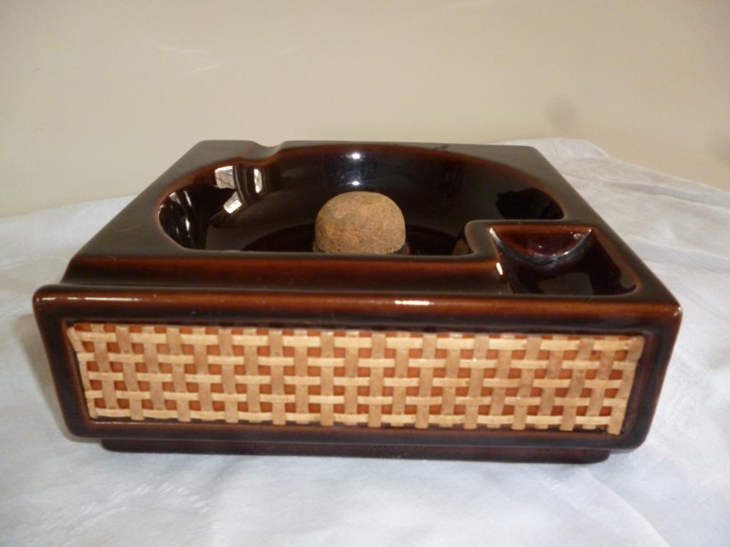 Cendrier pour pipes Made in Italy N 538/2 cendrier céramique, Collections, Enlèvement ou Envoi, Utilisé, Cendrier