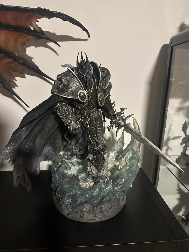 Sideshow Statue. Arthas The LitchKing, Verzamelen, Beelden en Beeldjes, Zo goed als nieuw, Ophalen