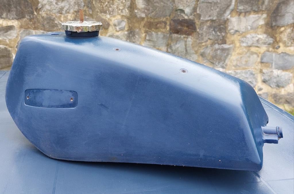 1977 Fantic RC 50 Super 6 blauwe tank, Motoren, Onderdelen | Oldtimers, Gebruikt, Ophalen of Verzenden