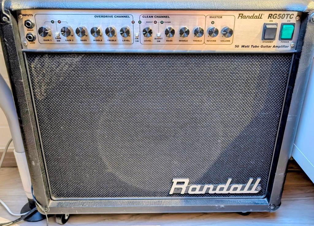 Randall RG50TC 50watt, Enlèvement ou Envoi, Comme neuf, Guitare
