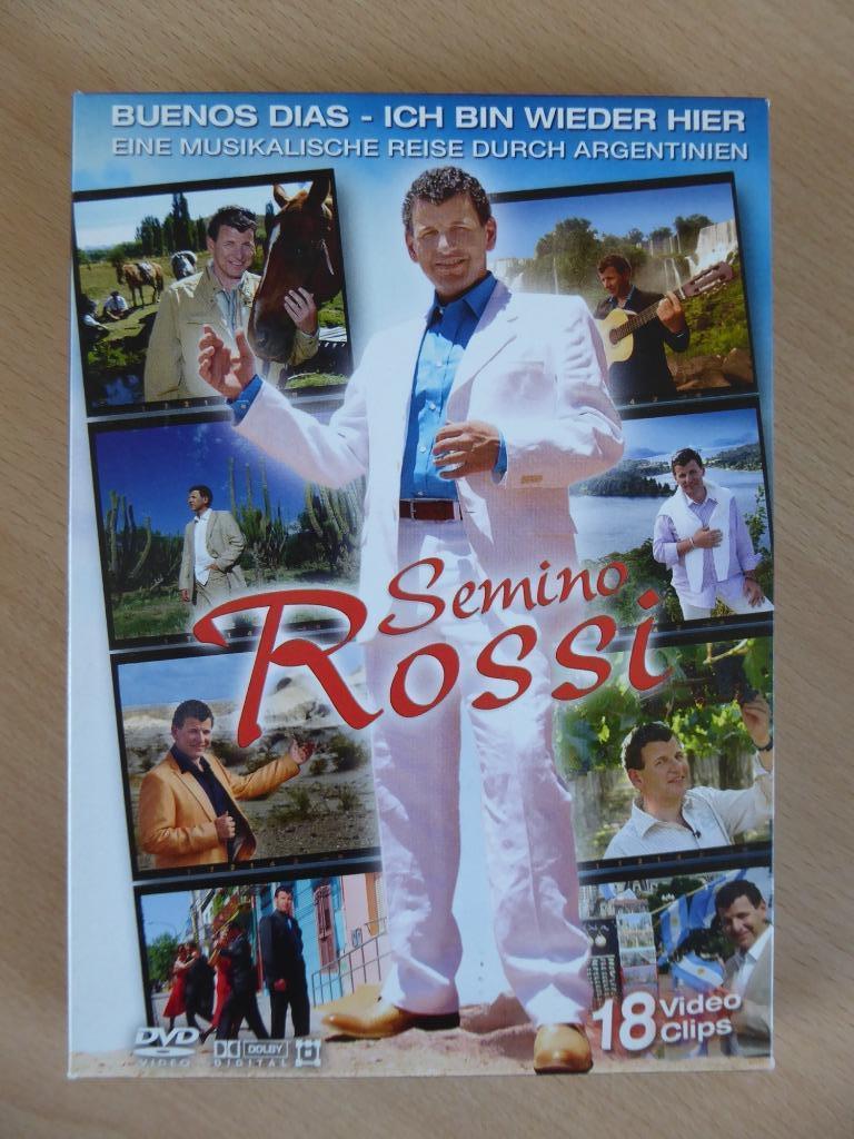 SEMINO ROSSI : BUENOS DIAS - ICH BIN WIE DE DOOR HIER (DVD), Enlèvement ou Envoi, Comme neuf