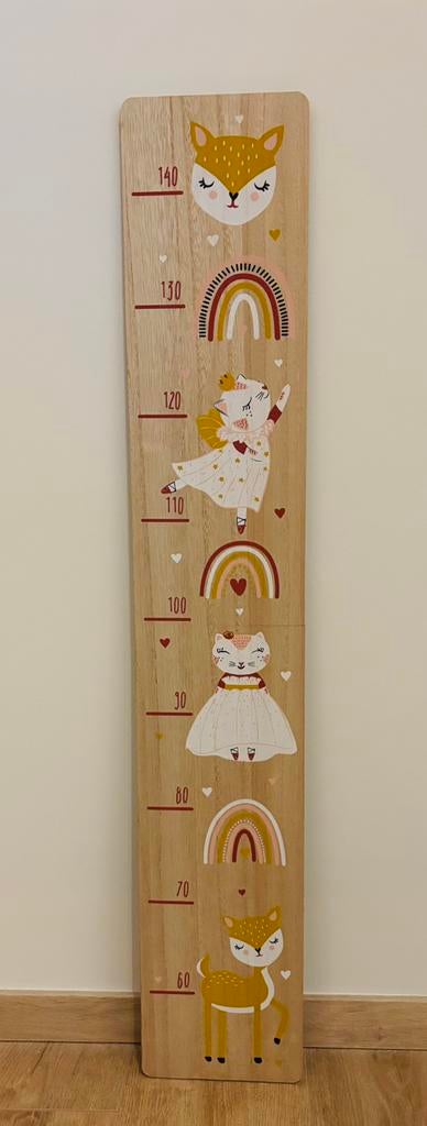 Toise enfant bois murale déco chambre bébé style Atmosphera, Enlèvement ou Envoi, Comme neuf, Décoration murale