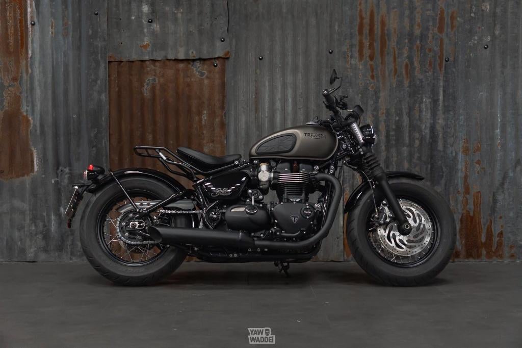 ***verkocht*** Triumph Bobber Black: Ironstone, Motoren, Motoren | Triumph, Traction Control, 2 cilinders, Bedrijf, Meer dan 35 kW