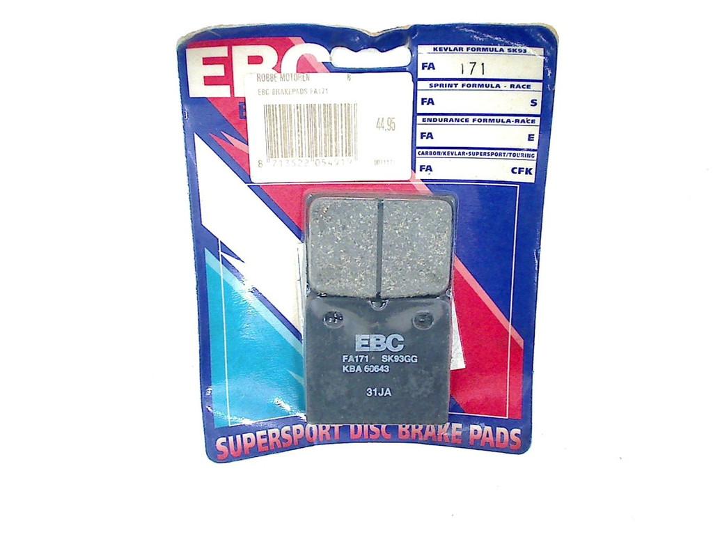 PLAQUETTES DE FREIN AVANT K 75 1985-1996 (K75 85 + Ultima), Dhr. S. di Majo, Utilisé, Info@cama-motorparts.nl, P.J. Troelstraweg 8 8
3144 CX  MAASSLUIS, NL