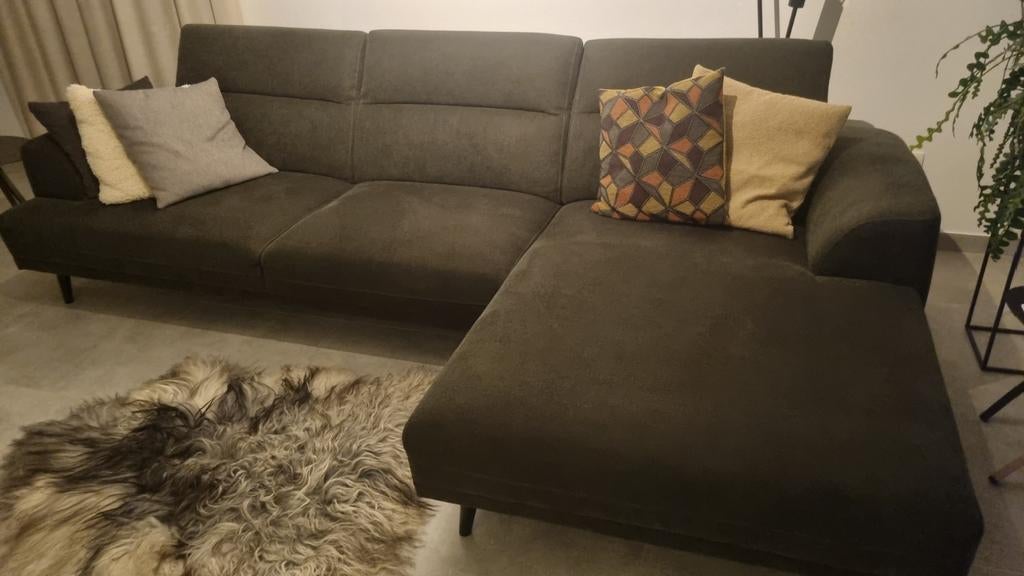 Stoffen, donkergroene zetel, Ophalen, Stof