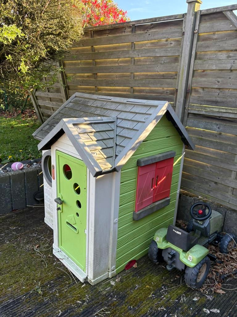 Smoby speelhuis, Kinderen en Baby's, Speelgoed | Buiten | Speeltoestellen, Ophalen, Gebruikt
