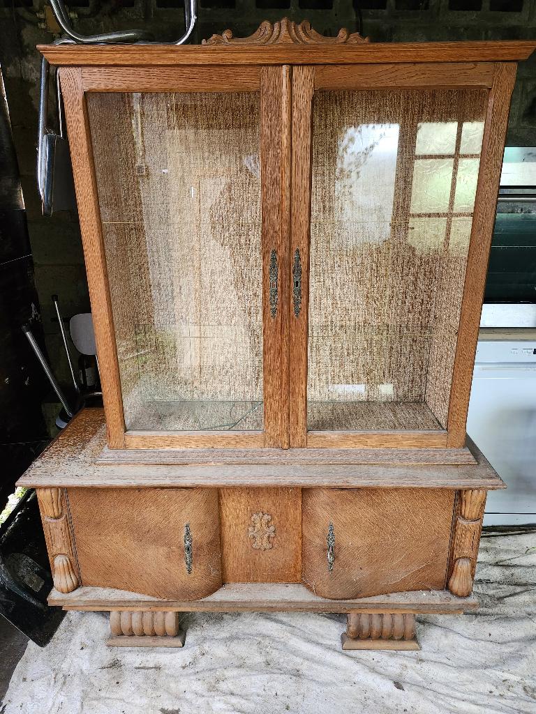 Meuble style art déco à deux corps, Enlèvement