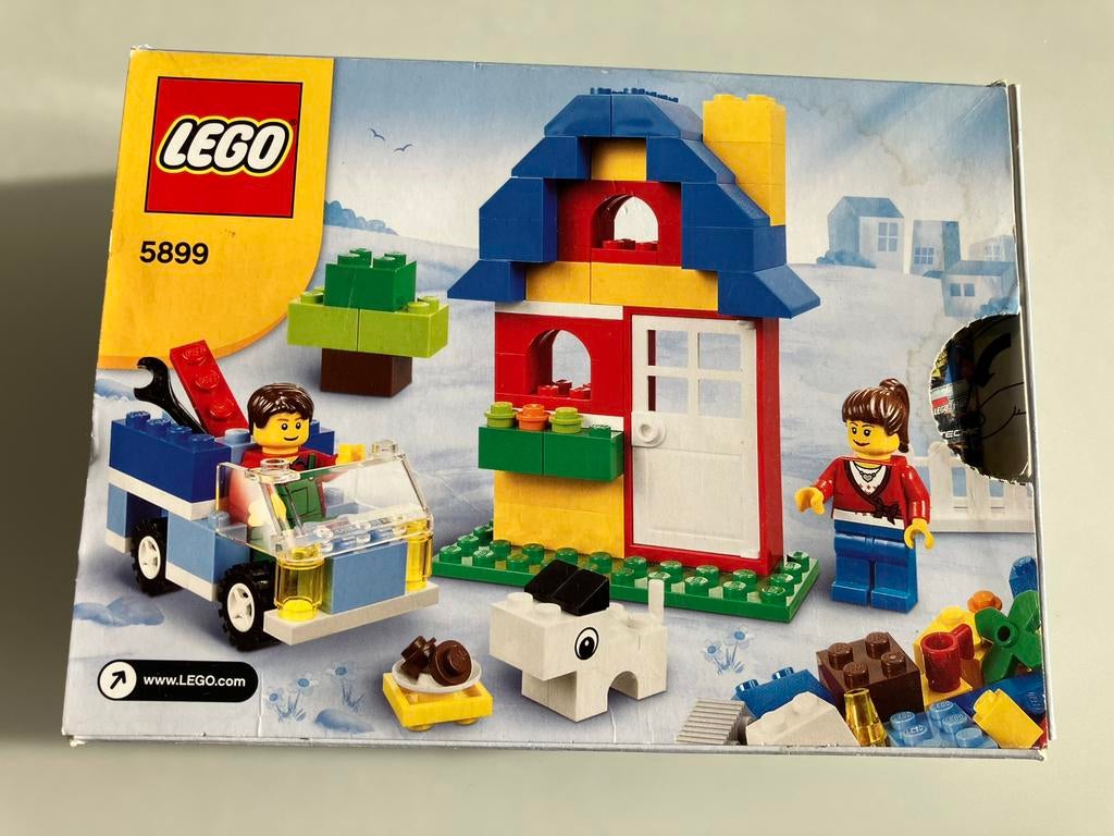 Lego 5899 creator huis en auto, Kinderen en Baby's, Ophalen of Verzenden, Zo goed als nieuw, Lego, Creator