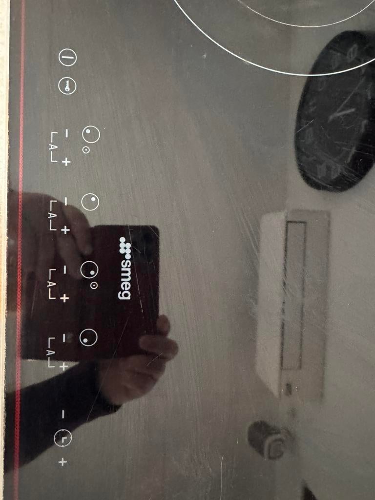 Keramische kookplaat Smeg, Elektronische apparatuur, Ophalen, Gebruikt, Keramisch, 4 kookzones