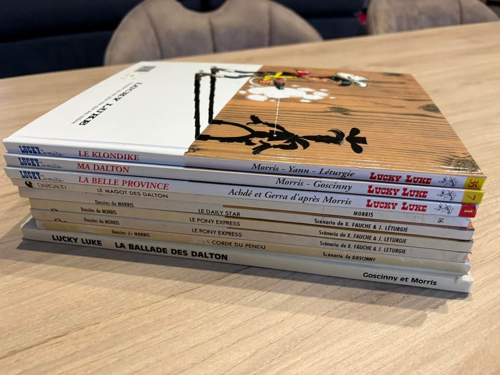 Bandes Dessinées Lucky Luke, Livres, BD, Enlèvement ou Envoi, Comme neuf