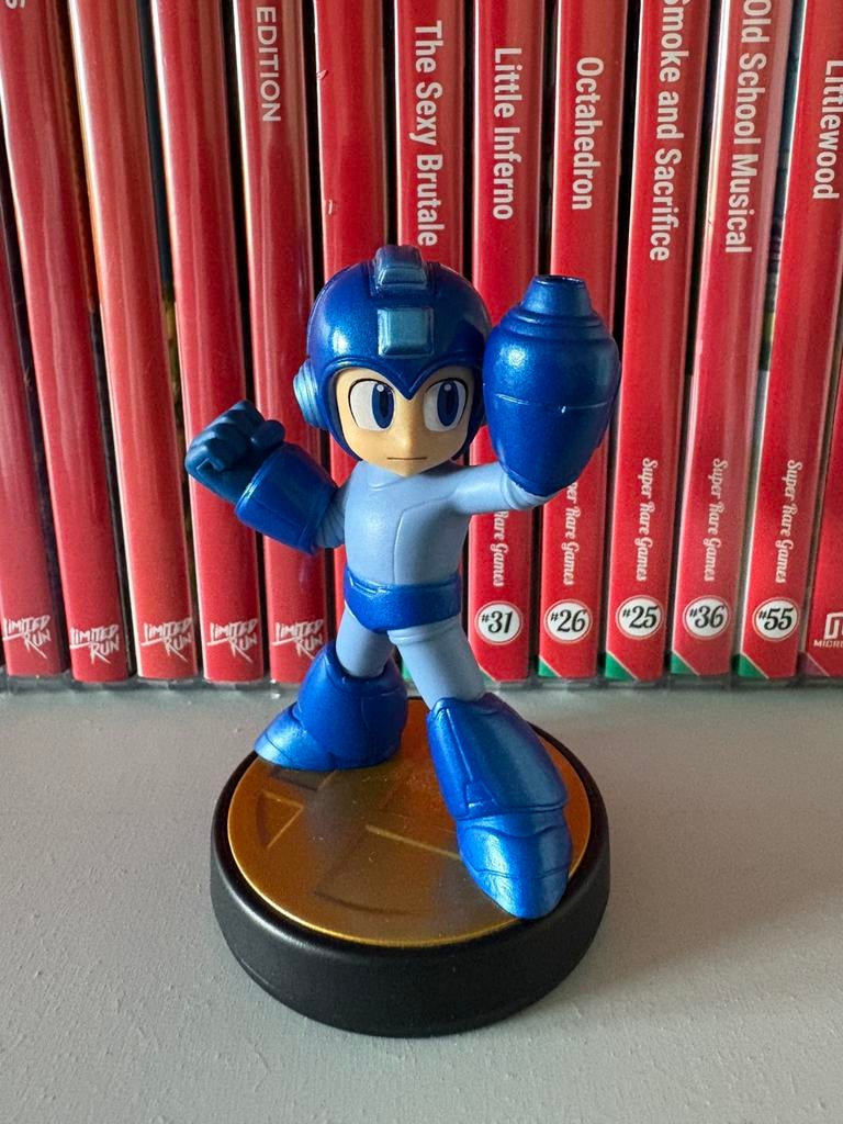 Amiibo Mega Man N.27 (Super Smash Bros), Ophalen of Verzenden, Zo goed als nieuw