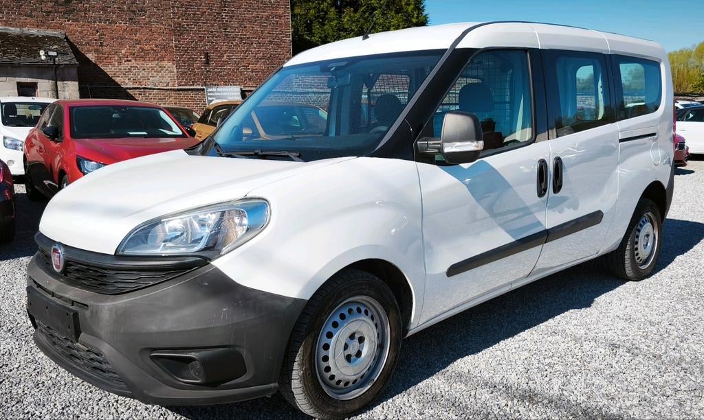 🆕FIAT DOBLO MAXI_1.3 MTJT(95CH)_07/2017💢EU.6B_72.000KM💢, Achat, 6 portes, Euro 6, Entreprise