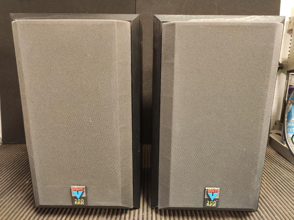 couple Bowers et Wilkins B&W V201, Enlèvement ou Envoi, 60 à 120 watts, Utilisé, Bowers & Wilkins (B&W)