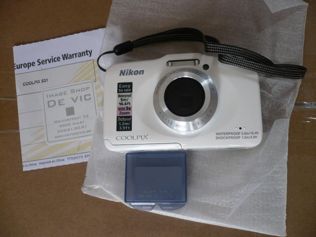 Appareil photo Nikon Coolpix S31 neuf jamais utilisé., TV, Hi-fi & Vidéo, Appareils photo numériques, Enlèvement, Nikon