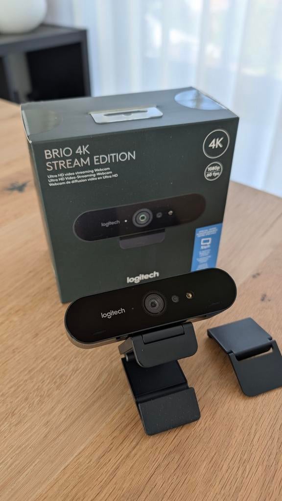 Logitech Brio 4K Webcam, Computers en Software, Webcams, Ophalen of Verzenden