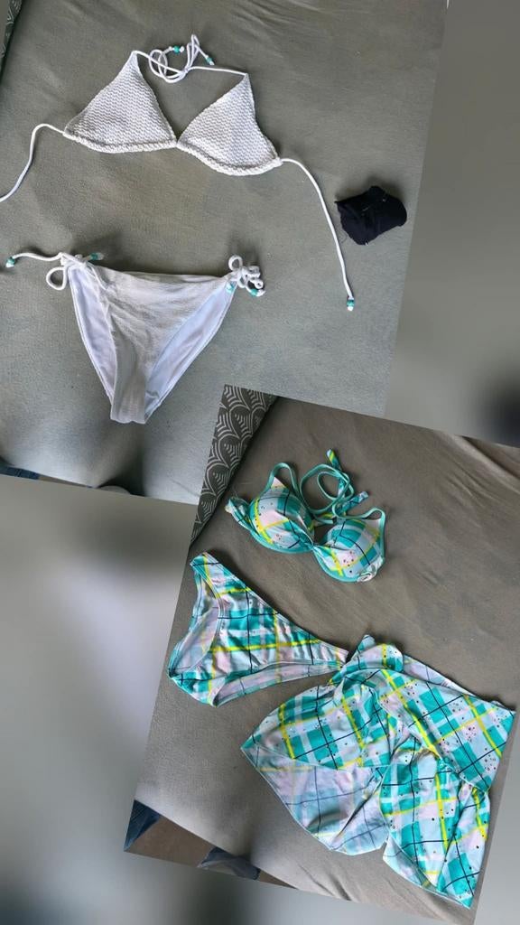 Lots de bikinis, Kleding | Dames, Badmode en Zwemkleding, Ophalen, Wit, Bikini