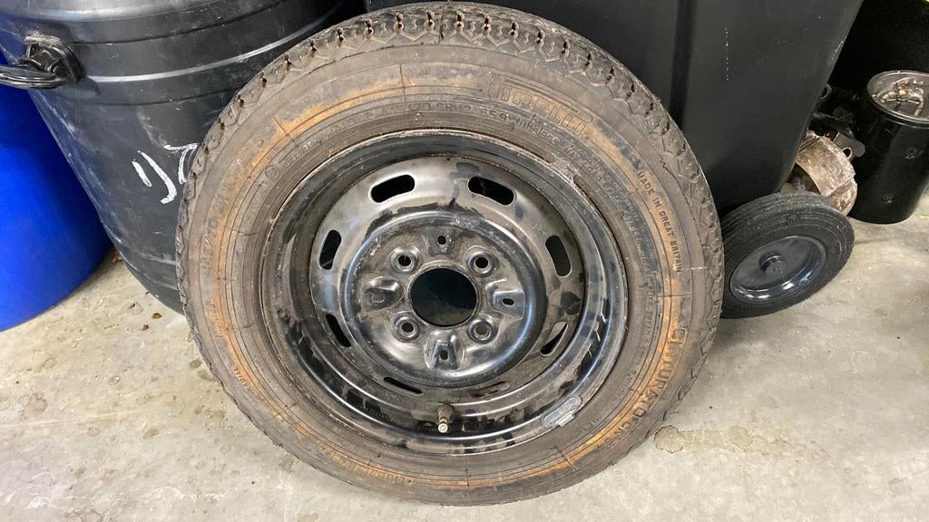 1 roue de secours Mini Cooper 145/70-SR12, 12 pouces, Pneus et Jantes, 145 mm, Véhicule de tourisme