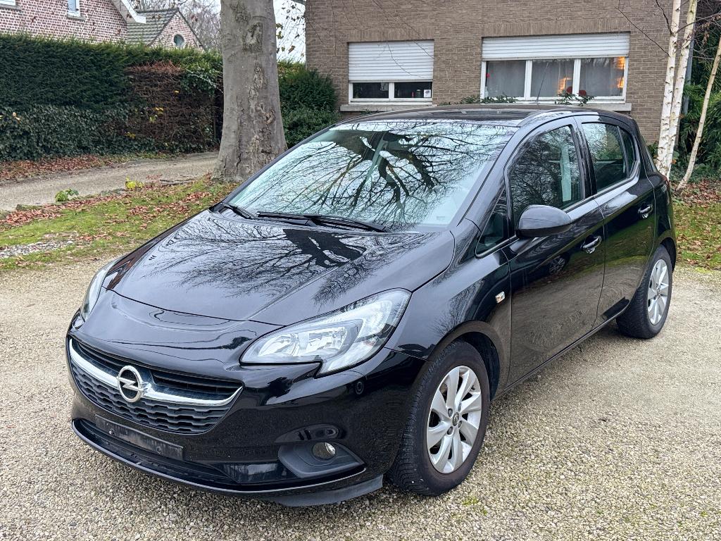 Opel Corsa 1.4i / 85.000km / Airco / Navi / Euro 6, Auto's, Stof, 4 cilinders, Zwart, Particulier