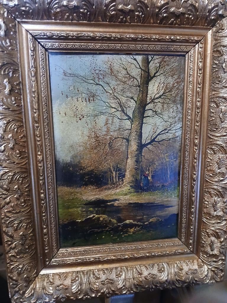 Paysage forêt, Antiquités & Art, Enlèvement ou Envoi