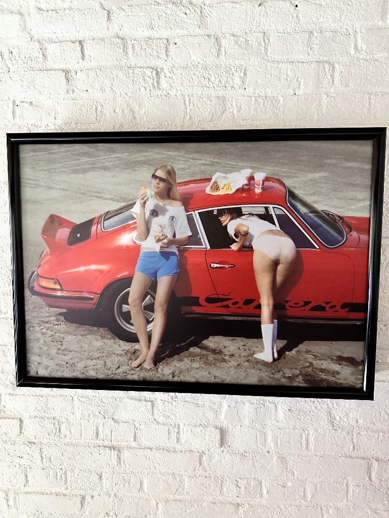 Lichtkader Porsche, Huis en Inrichting, Ophalen, 50 tot 75 cm, Zo goed als nieuw, 75 tot 100 cm