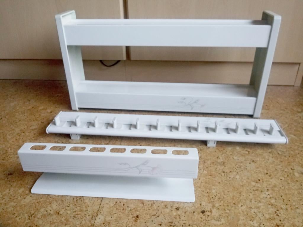 Brabantia kapstok+kruidenrek+rekje voor 8 stuks keukengerei, Ophalen, Zo goed als nieuw