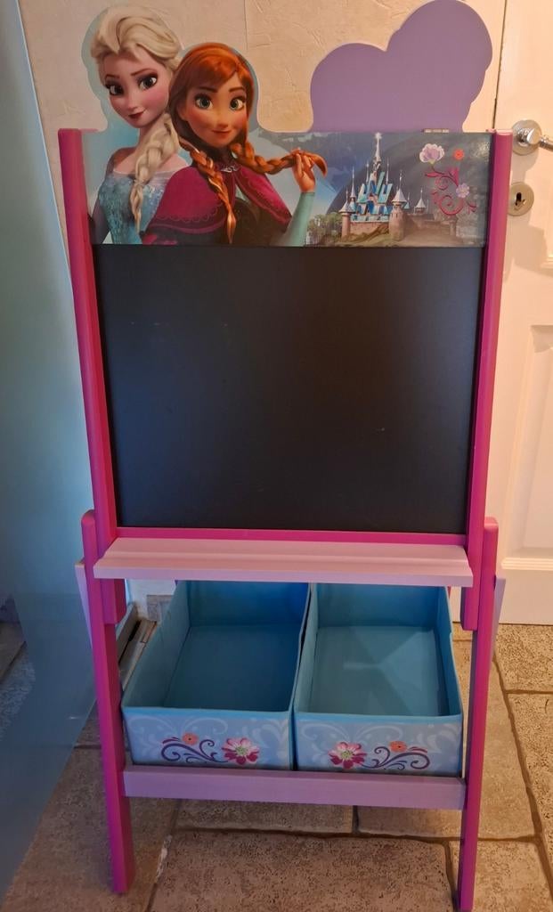 Frozen Krijtbord + whiteboard, Enlèvement, Comme neuf, Tableau noir