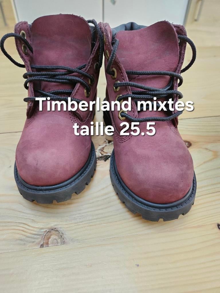 Bottines Timberland mixtes taille 25,5, Enfants & Bébés, Vêtements enfant | Chaussures & Chaussettes, Enlèvement ou Envoi