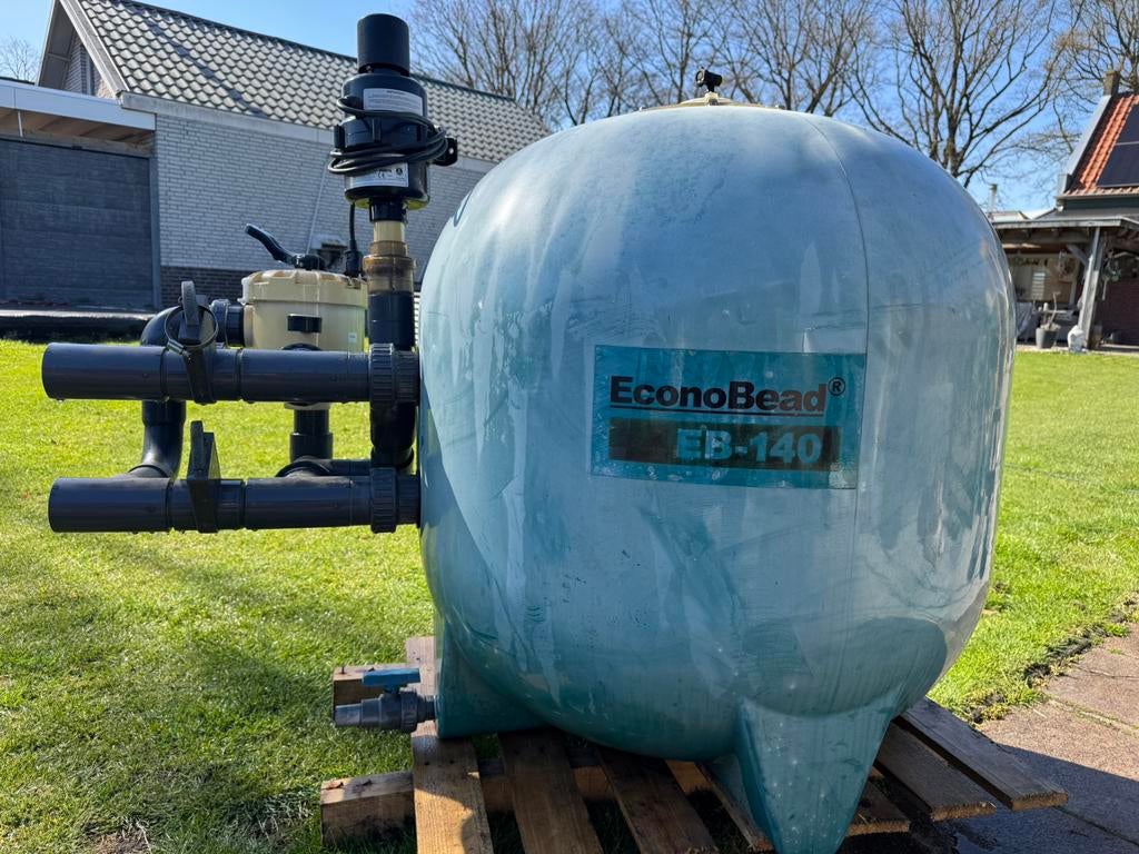 EB/ECONOBEAD 140 pour bassin (100 m3) pour piscine (200 m3), Jardin & Terrasse, Enlèvement ou Envoi, Utilisé, Filtre de bassin