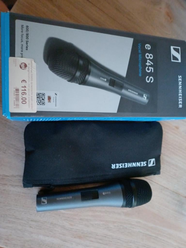 Microfoon Sennheiser e 845 S, Muziek en Instrumenten, Ophalen