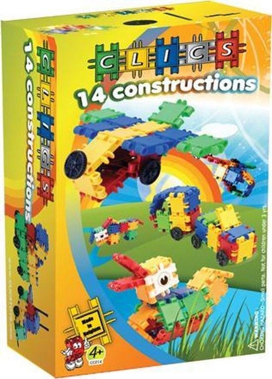 Clics Box 14 in 1 - Constructie blokken, Enfants & Bébés, Jouets | Blocs de construction, Comme neuf, Enlèvement ou Envoi