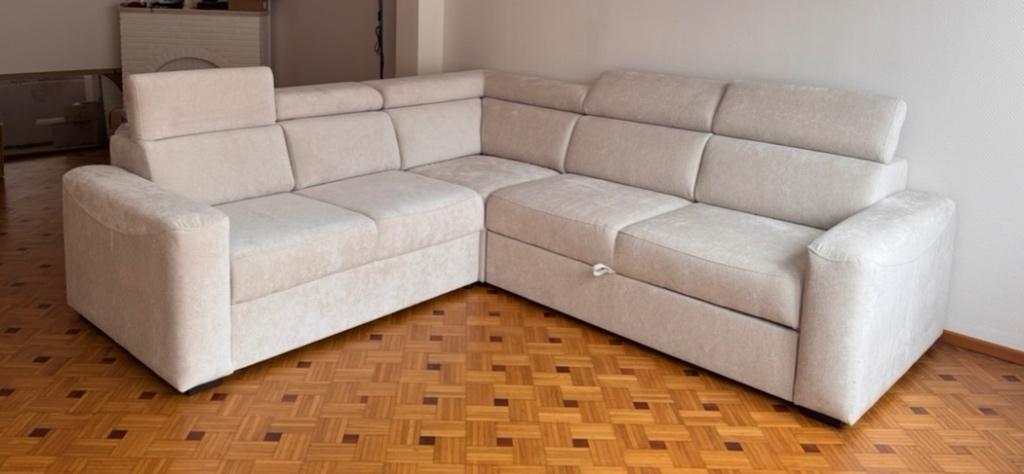 Hoekbank, Ophalen, Zo goed als nieuw, Vierpersoons of meer, Hoekbank