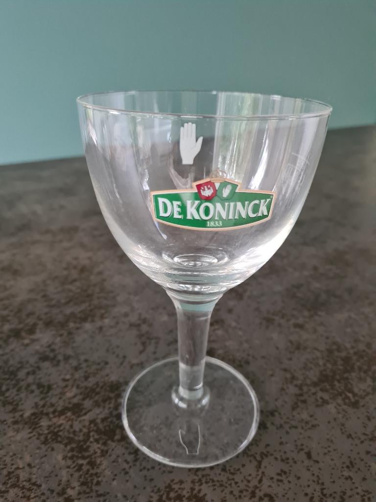 Boules en verre De Koninck, Enlèvement ou Envoi, Comme neuf, Verre à bière