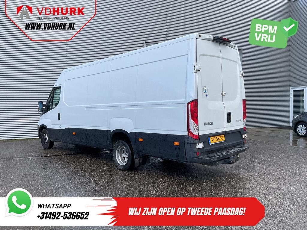 Iveco Daily 35C13V 2.3 L4H3 EXPORT Dubbel Lucht/ 3.5t Trekve, Auto's, Bestelwagens en Lichte vracht, Iveco, Wit, Te koop, Electronic Stability Program (ESP)